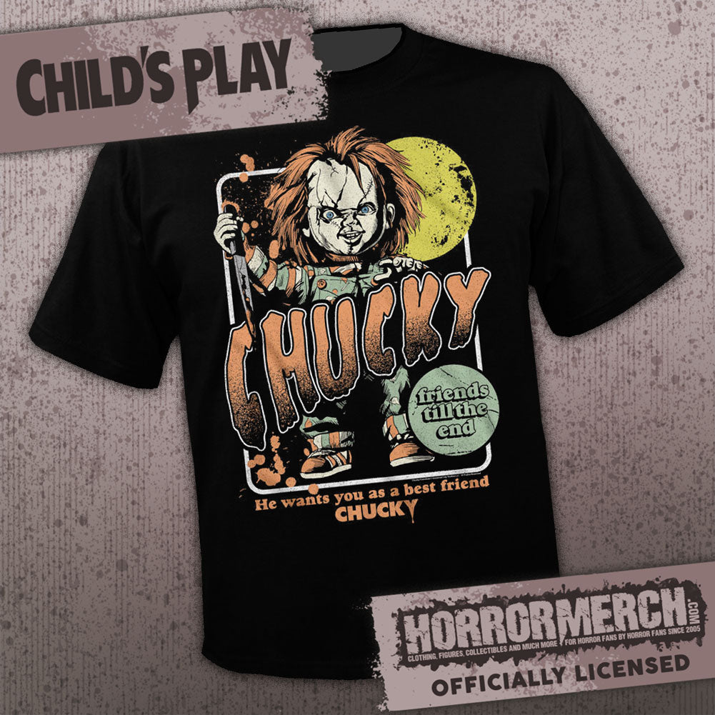 Childs Play - Friends Til The End (Halloween) Mens Shirt