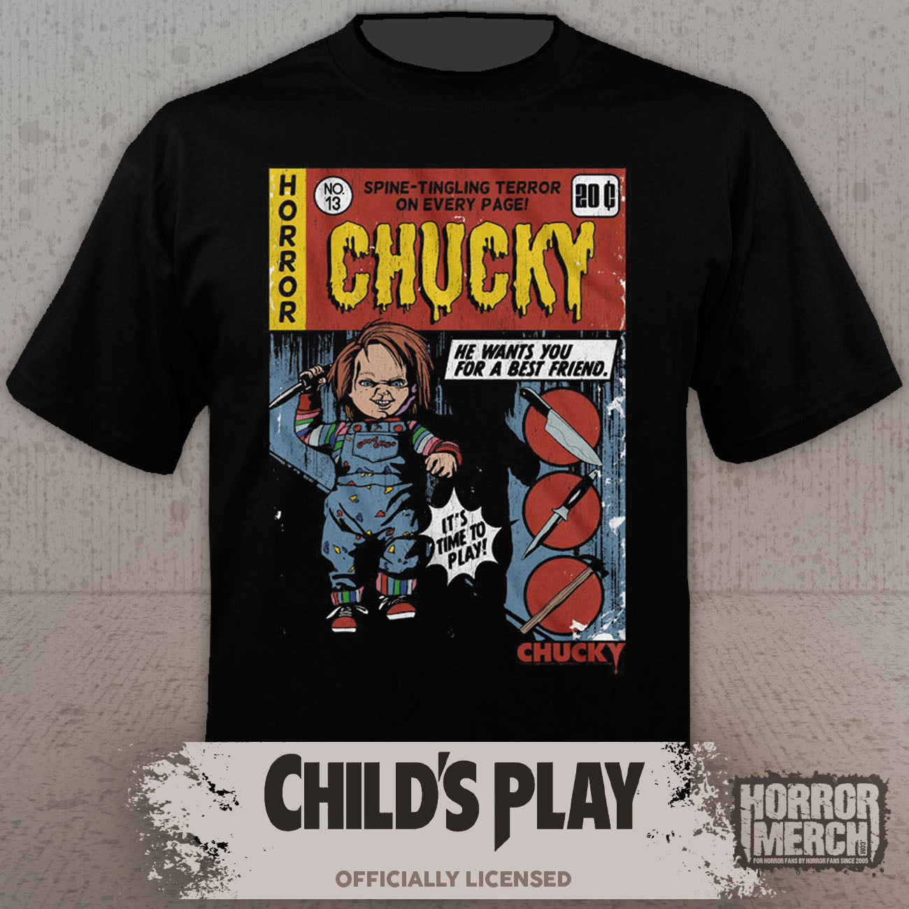 Childs Play - Comic Cover Mens Shirt