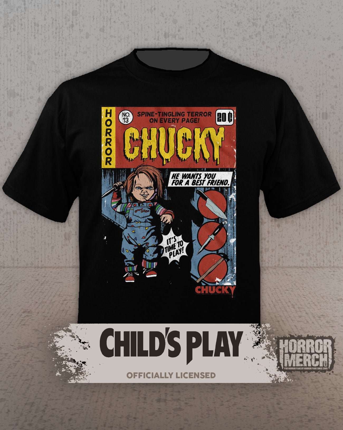 Childs Play - Comic Cover Mens Shirt
