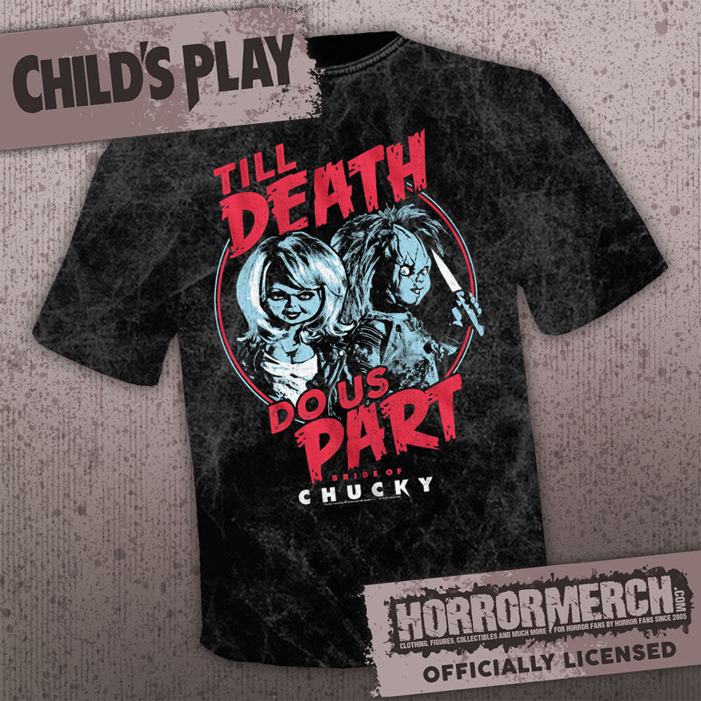 Childs Play - Til Death Do Us Part (Mineral Wash) Mens Shirt