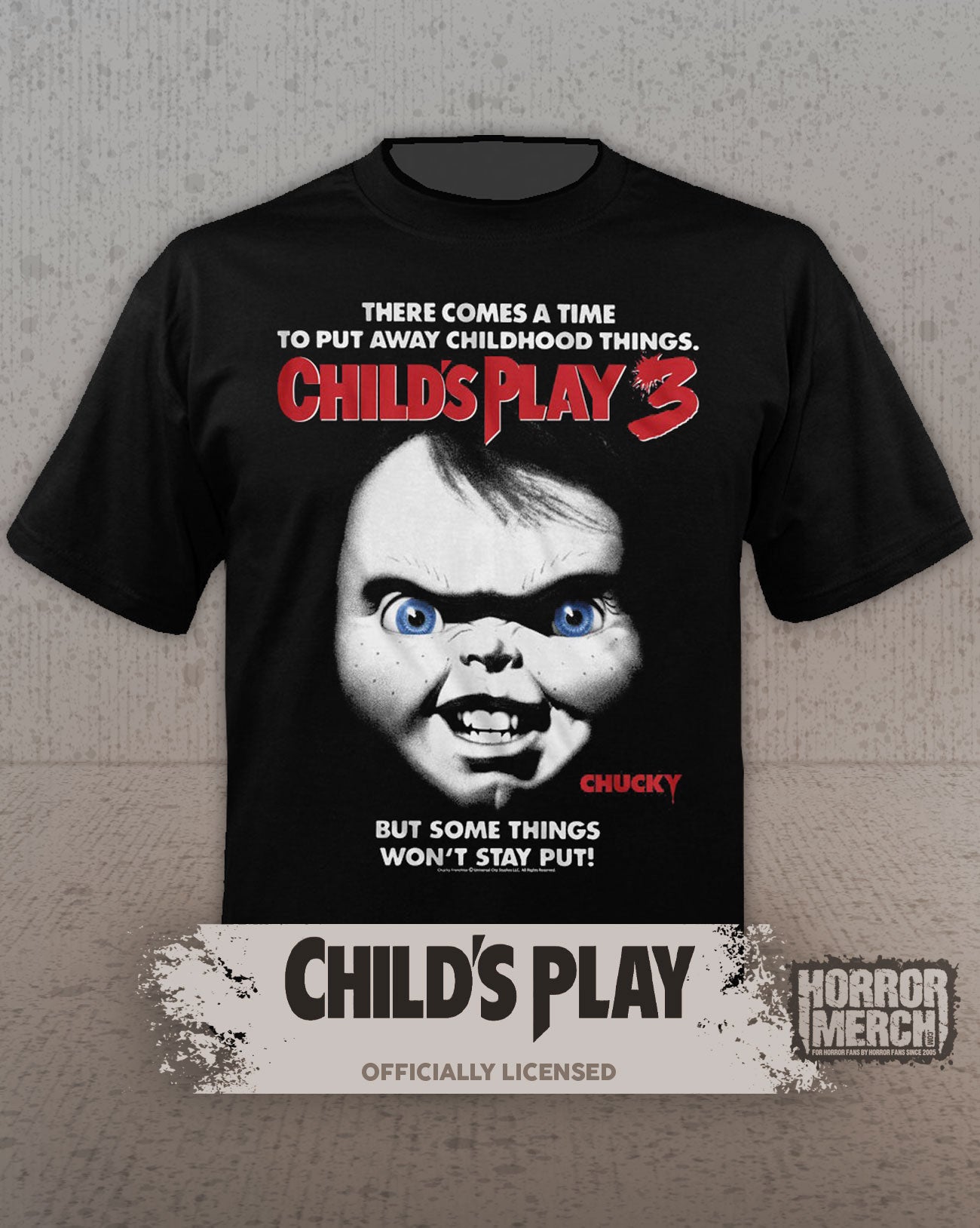 Childs Play - Some Things Wont Stay Put Mens Shirt