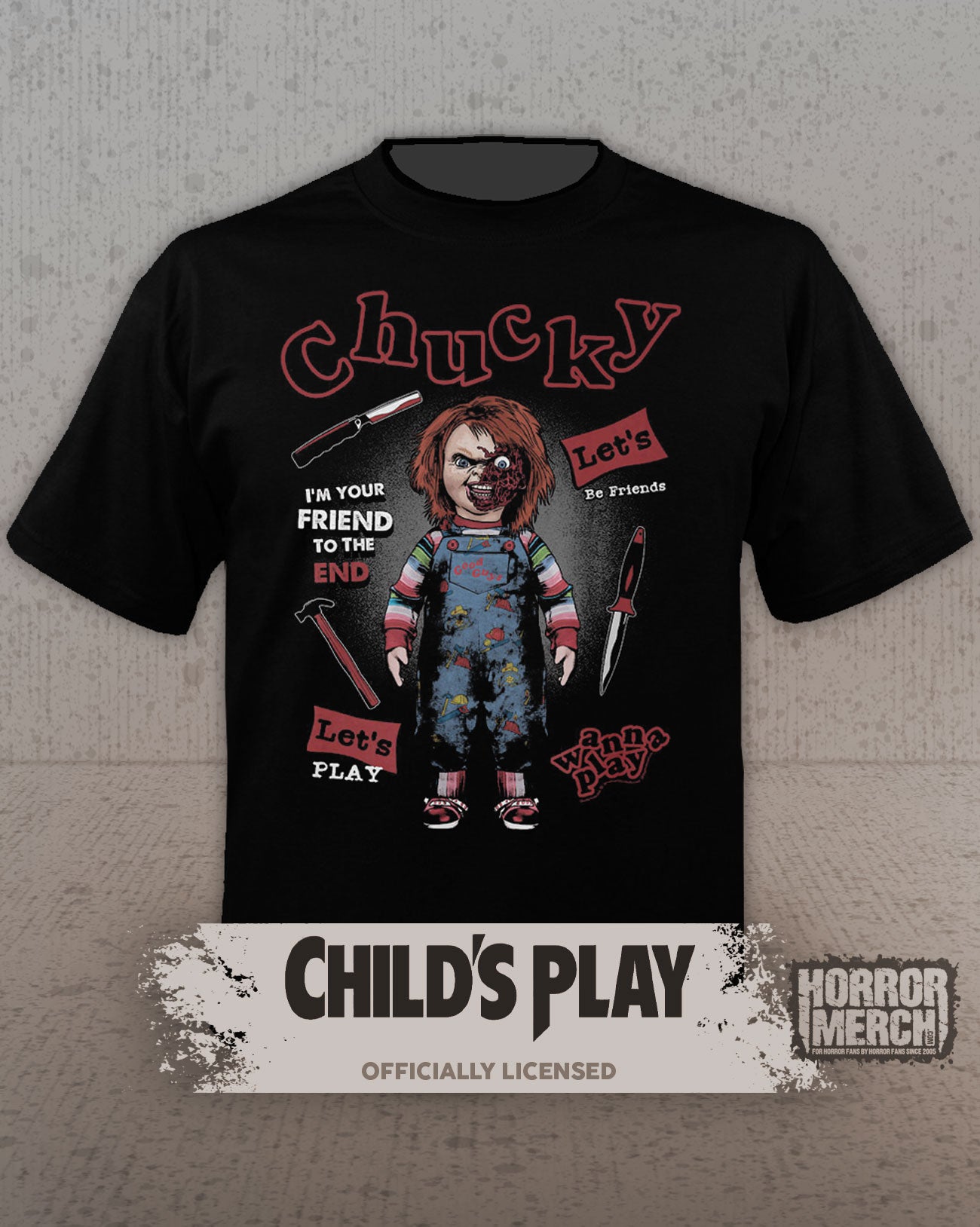 Childs Play - Lets Be Friends Mens Shirt