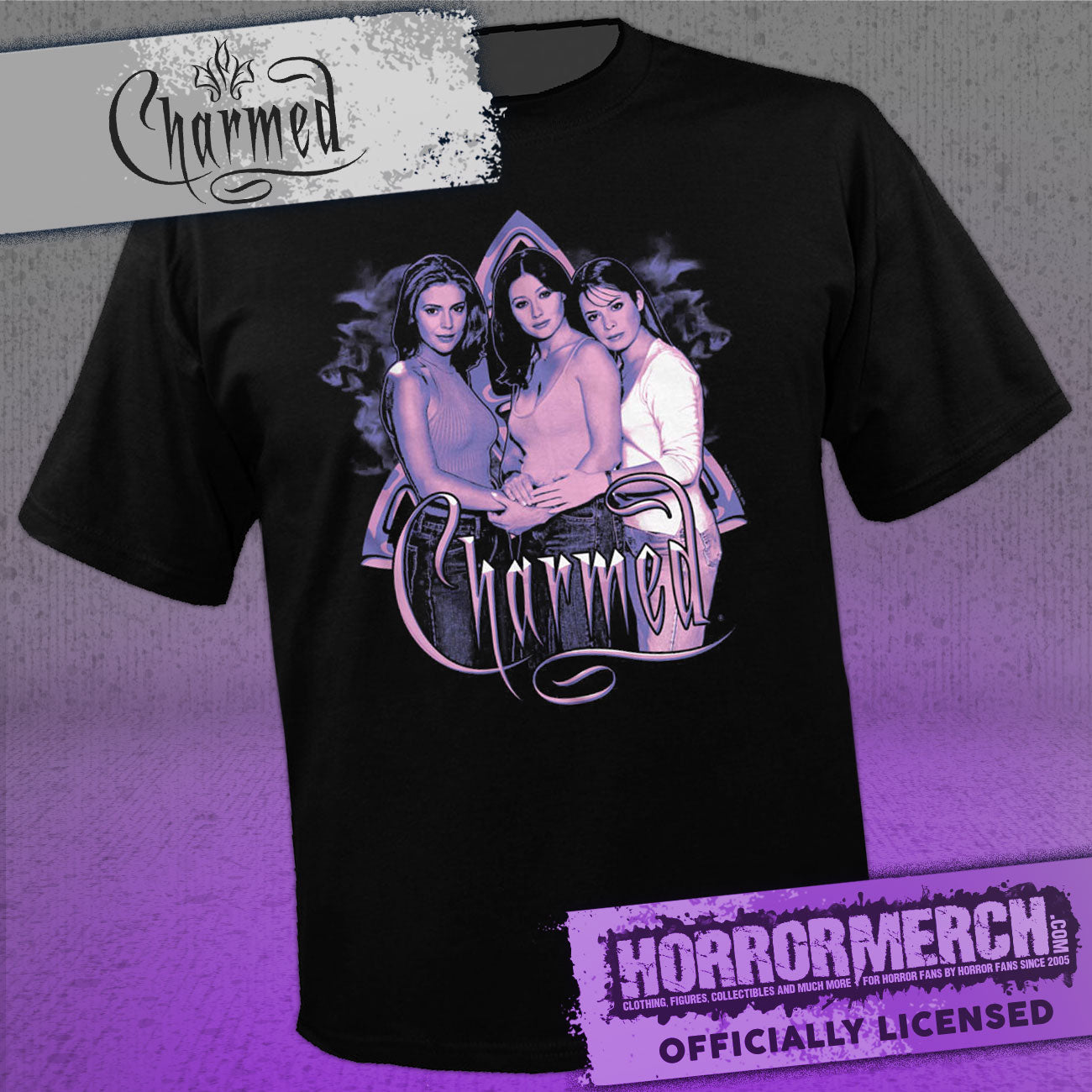 Charmed - Trio (Purple Print) Shirt
