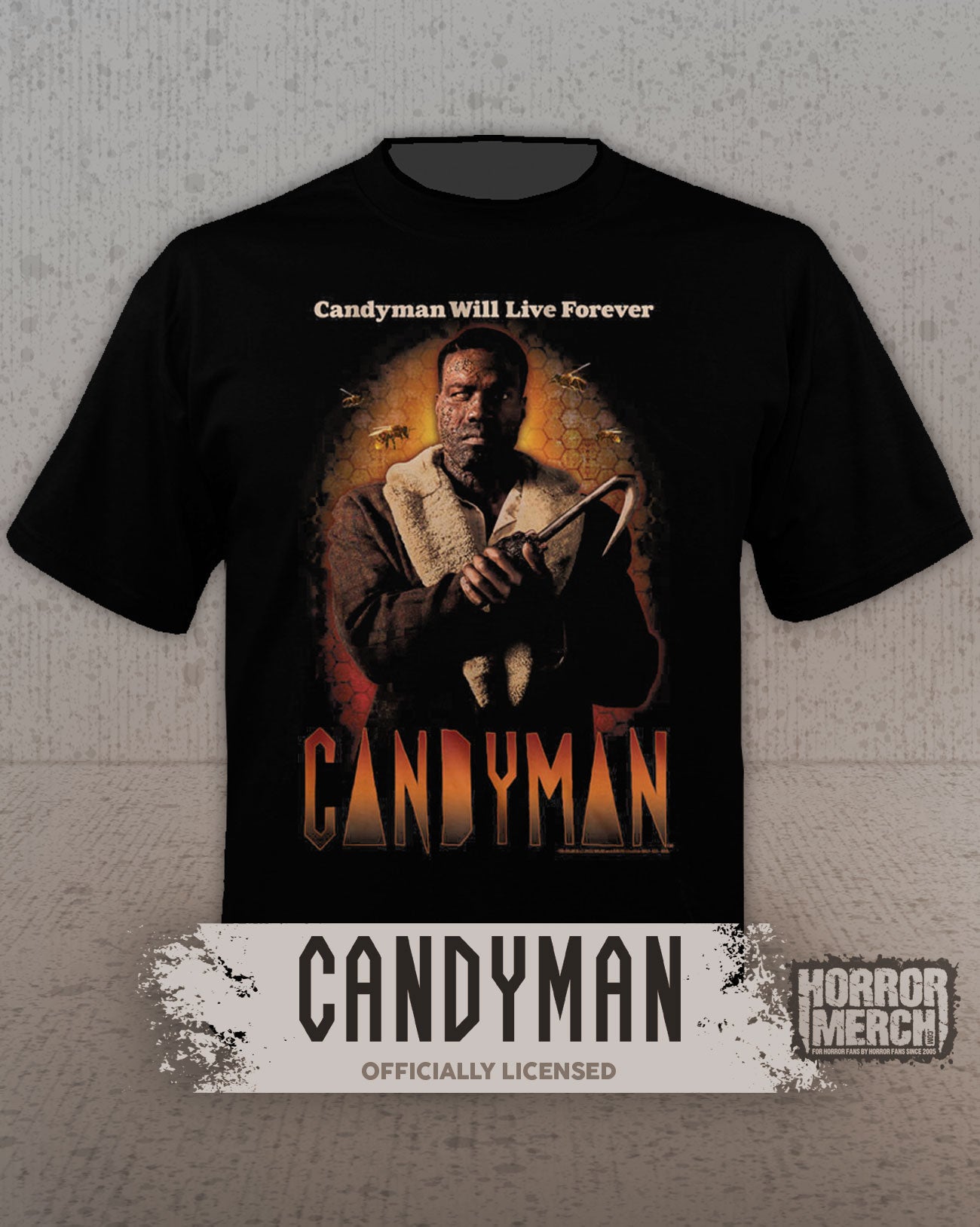 Candyman - Live Forever Mens Shirt