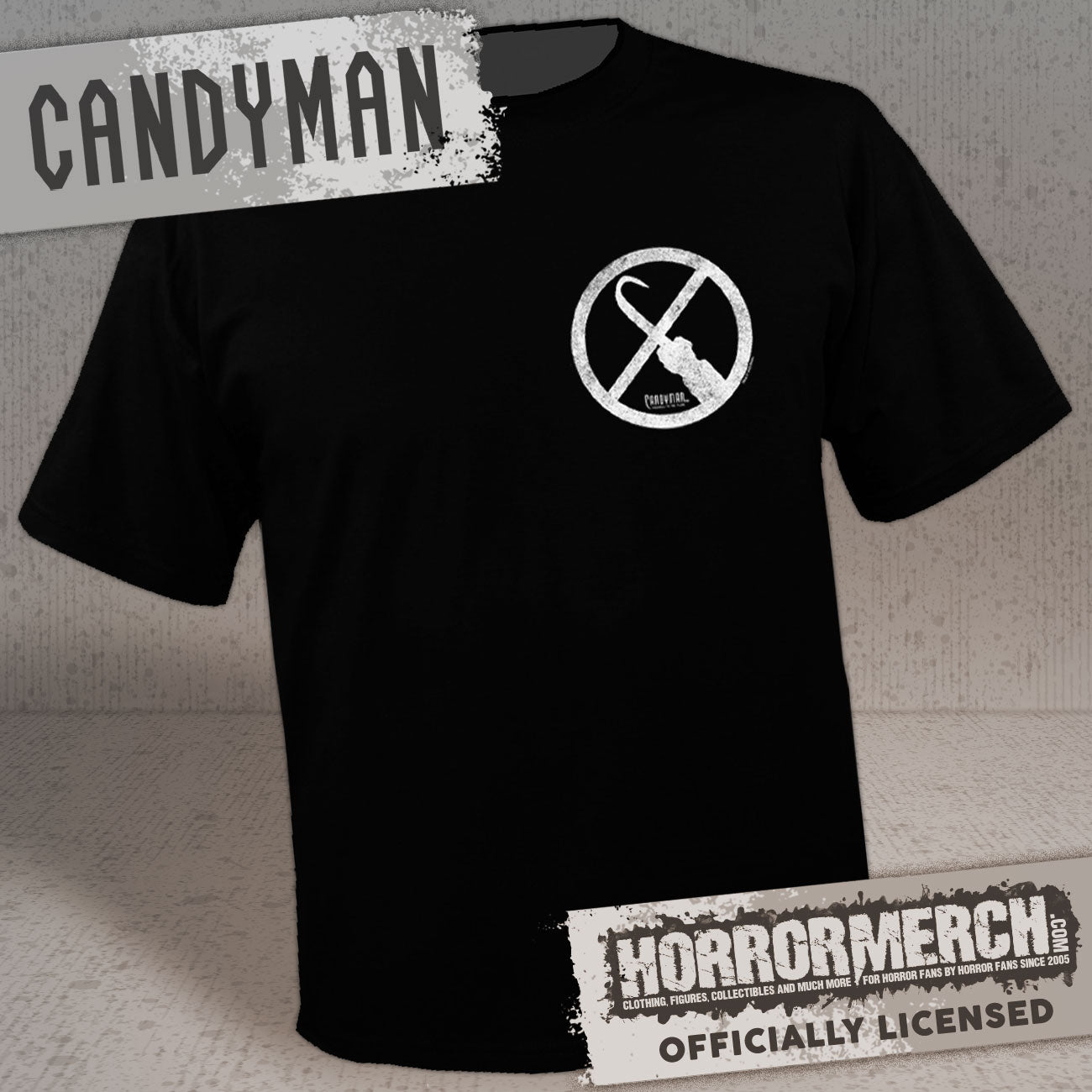 Candyman - Thou Shall Not Kill (Front And Back Print) Mens Shirt