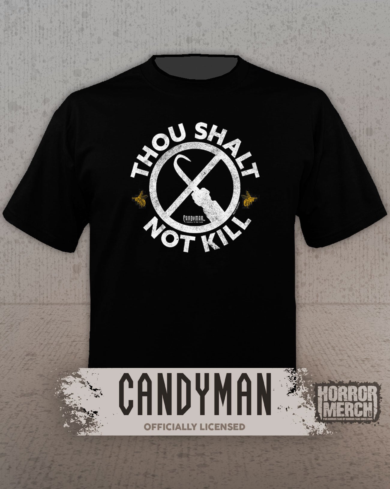 Candyman - Thou Shall Not Kill (Front Only) Mens Shirt