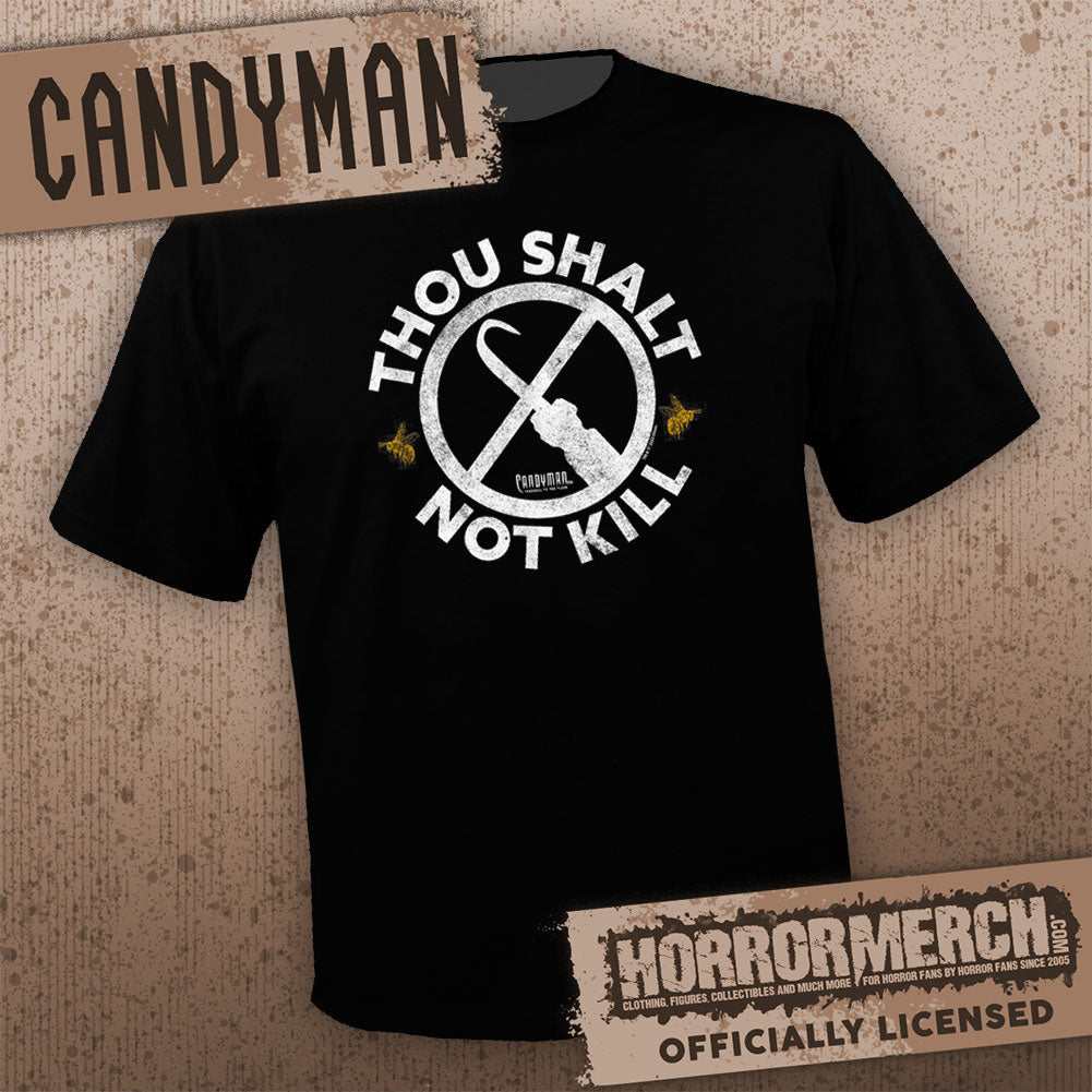 Candyman - Thou Shall Not Kill (Front Only) Mens Shirt