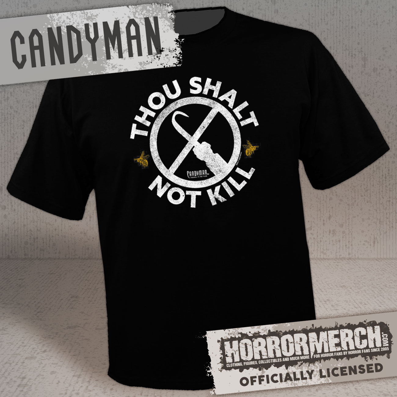 Candyman - Thou Shall Not Kill (Front Only) Mens Shirt