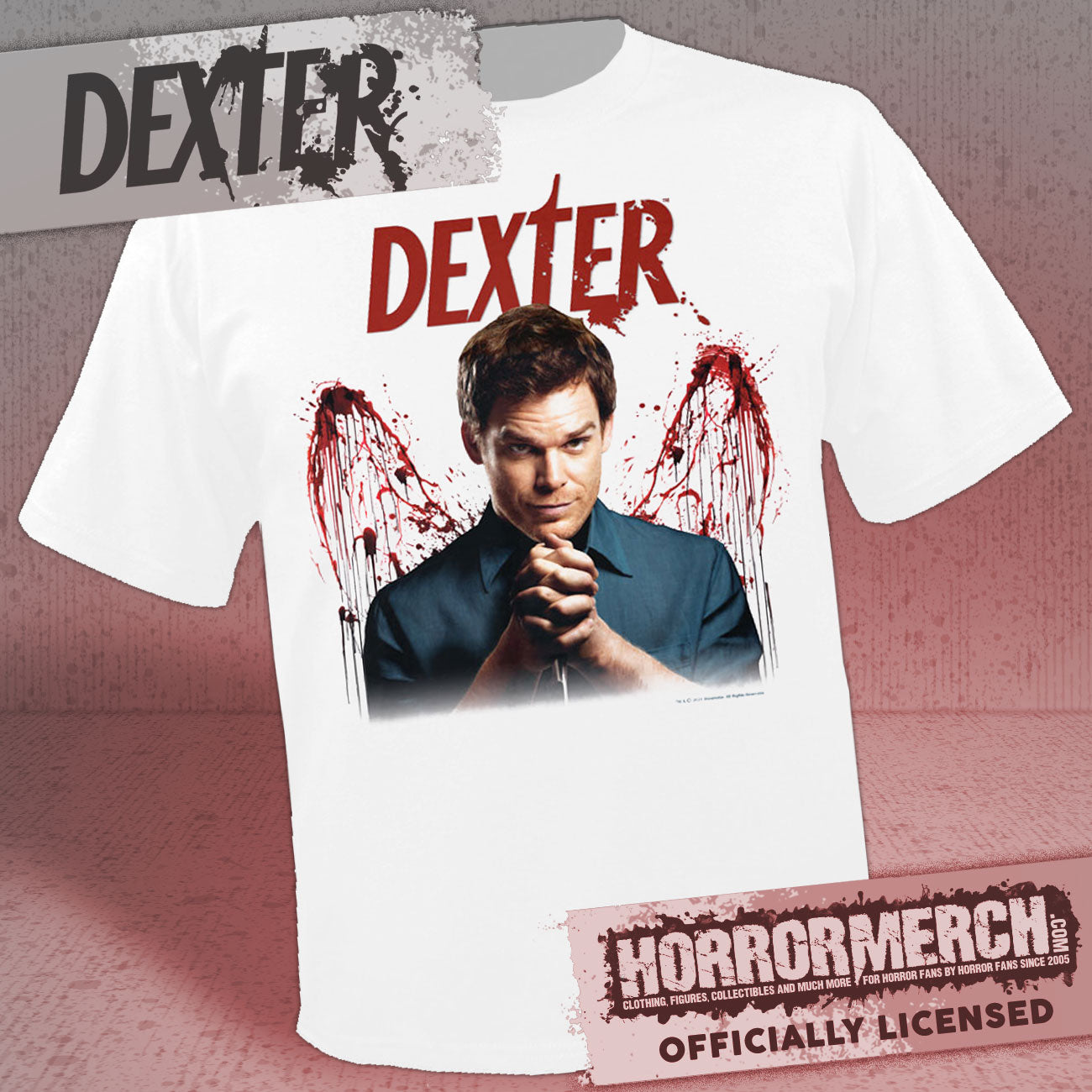 Dexter - Bloody Wings (White) Shirt