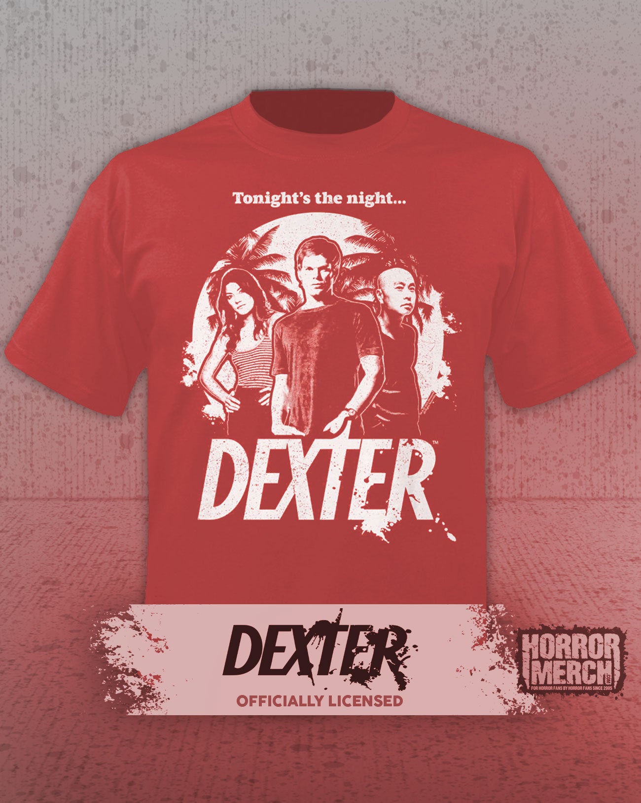 Dexter - Tonights The Night Shirt (Red)