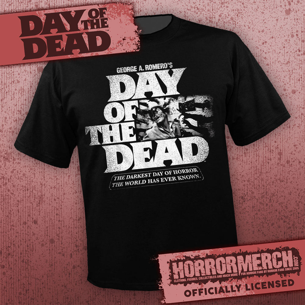 Day Of The Dead - Hands Poster (BW) Mens Shirt