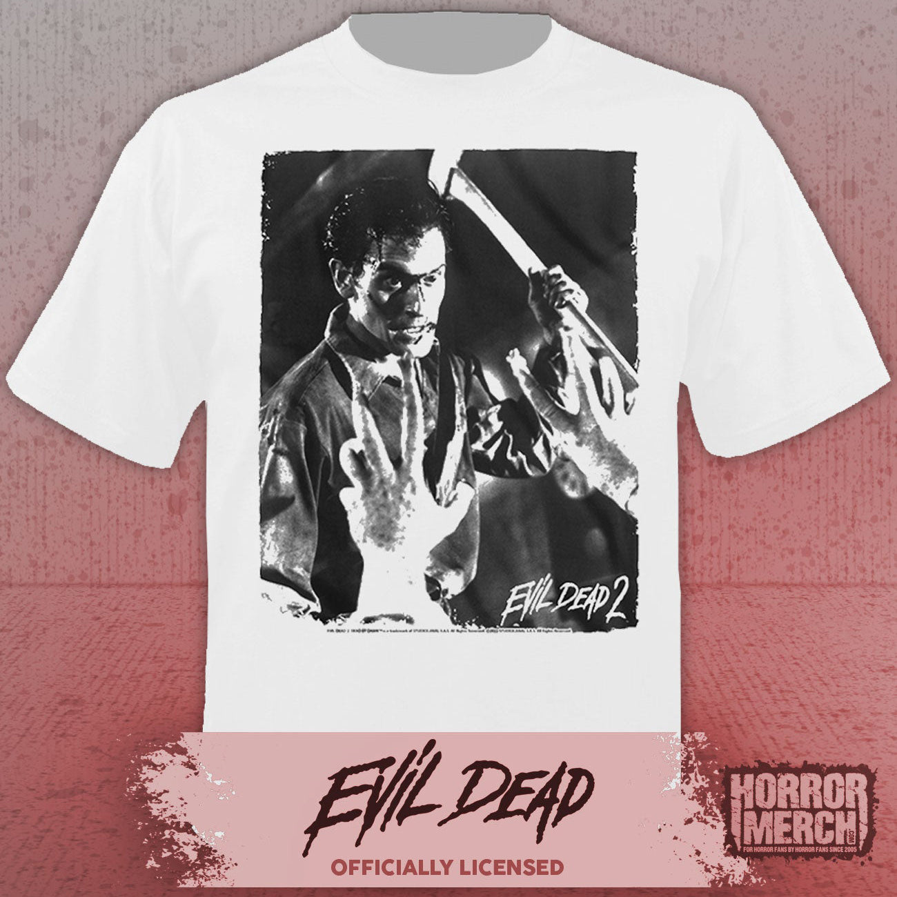 Evil Dead - Ash Mens Shirt (White)