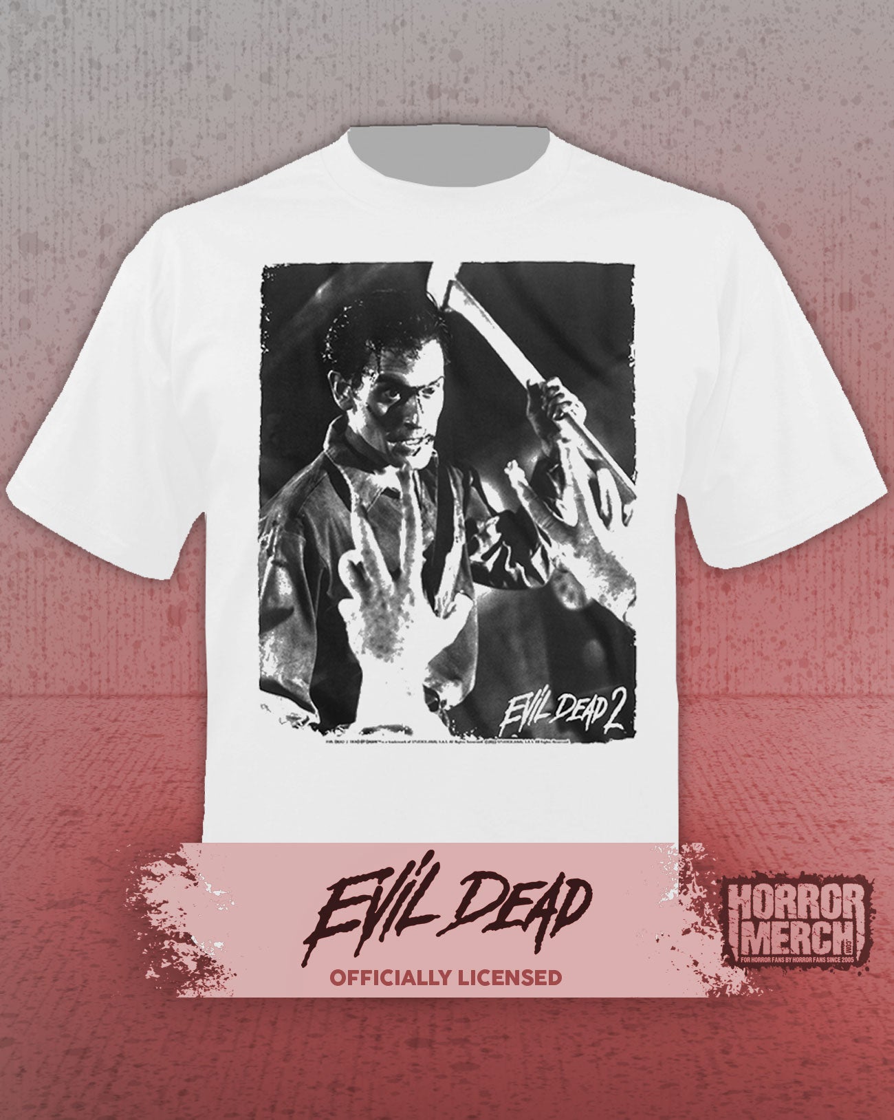 Evil Dead - Ash Mens Shirt (White)