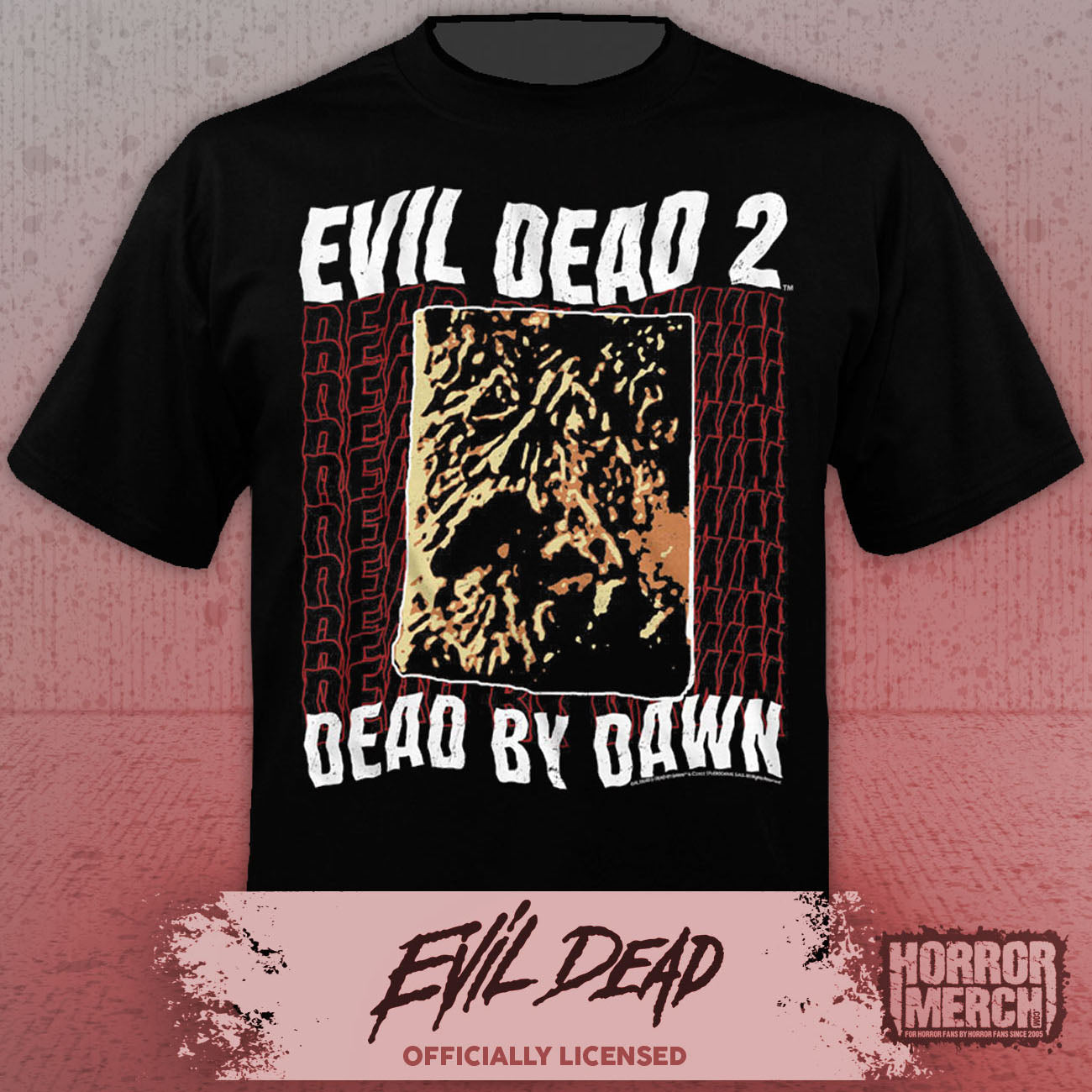 Evil Dead - Necronomicon (Dead By Dawn) Mens Shirt