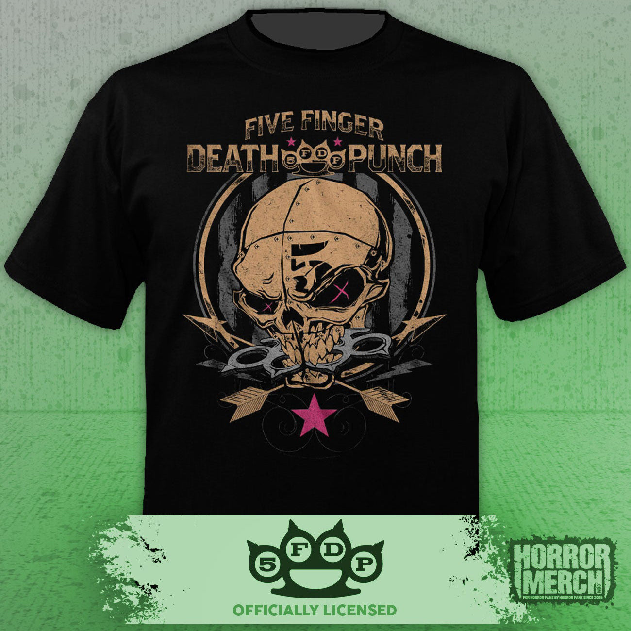 Five Finger Death Punch - Arrows Mens Shirt