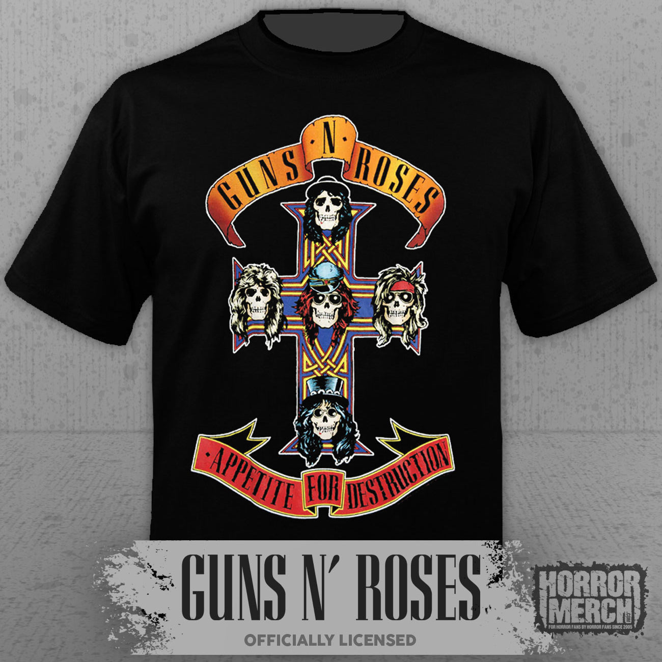 Guns N Roses - Appetite Cover Mens Shirt