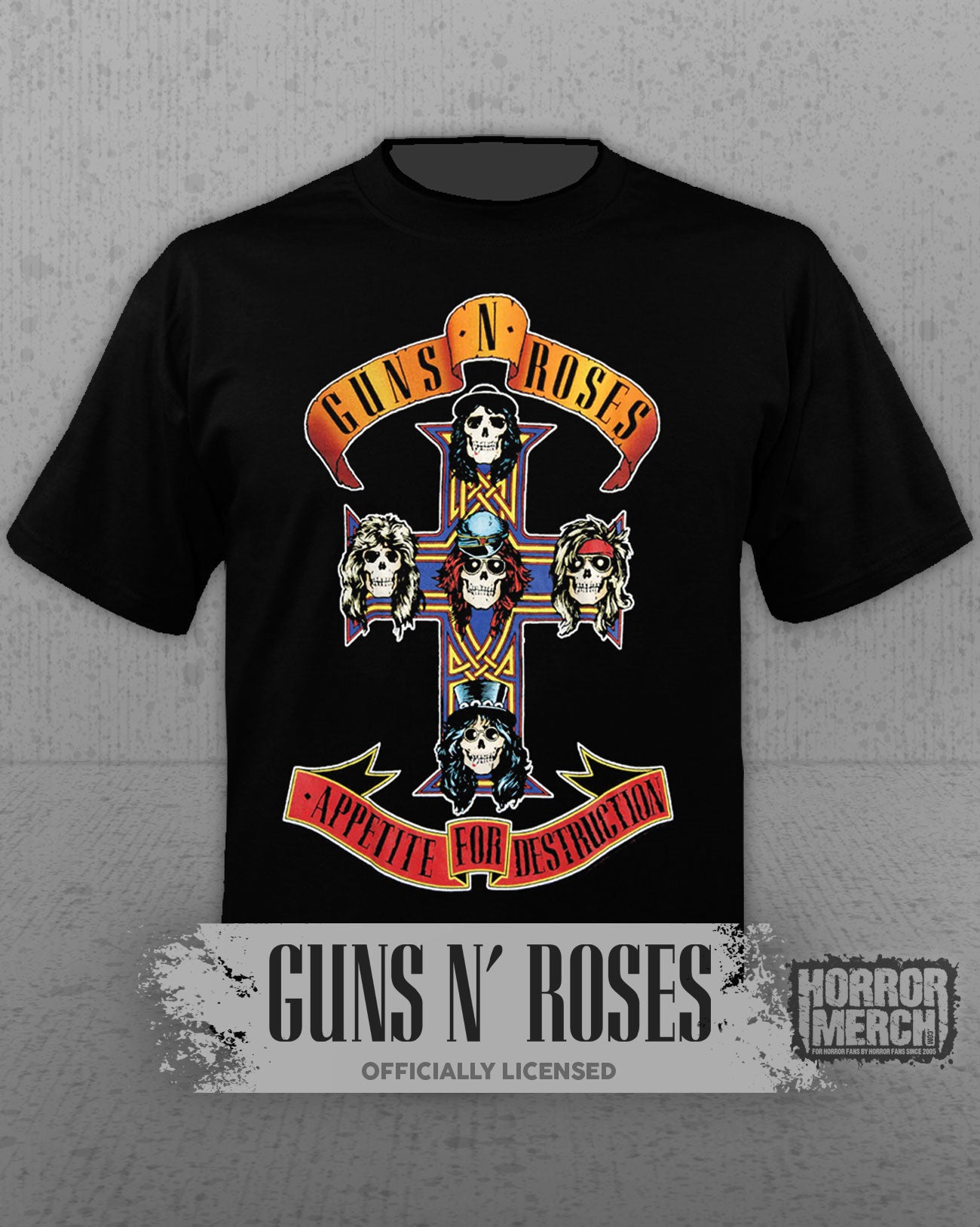 Guns N Roses - Appetite Cover Mens Shirt