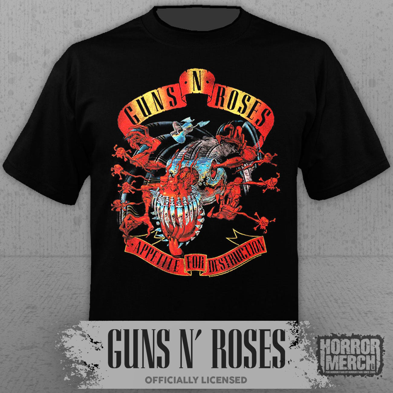 Guns N Roses - Appetite Original Cover Mens Shirt