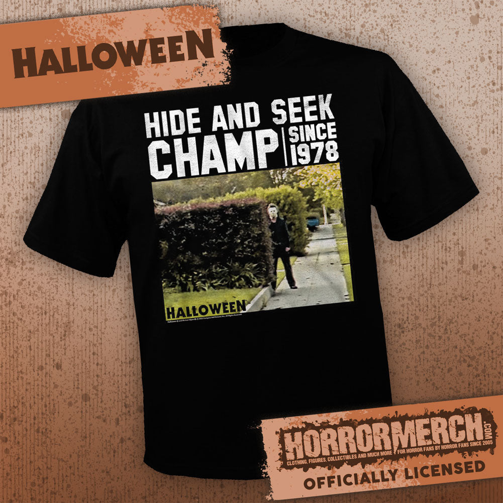 Halloween - Hide And Seek (Bushes) Mens Shirt