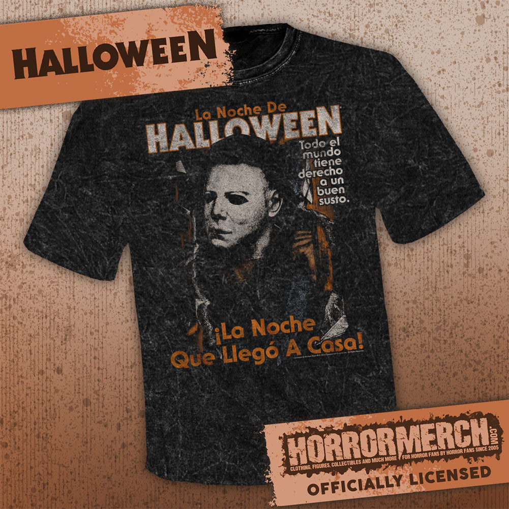 Halloween - La Noche De Halloween (Mineral Wash) Mens Shirt