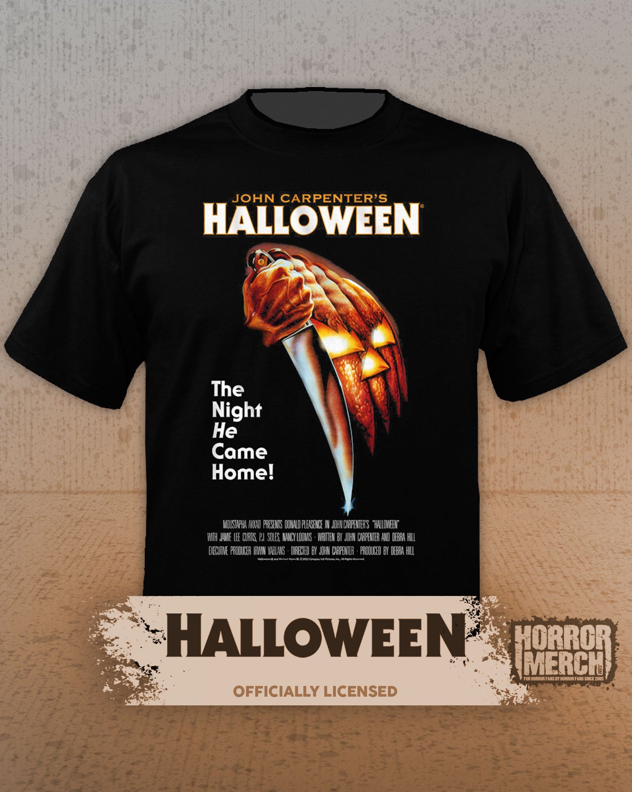 Halloween - Poster (Credits) Mens Shirt