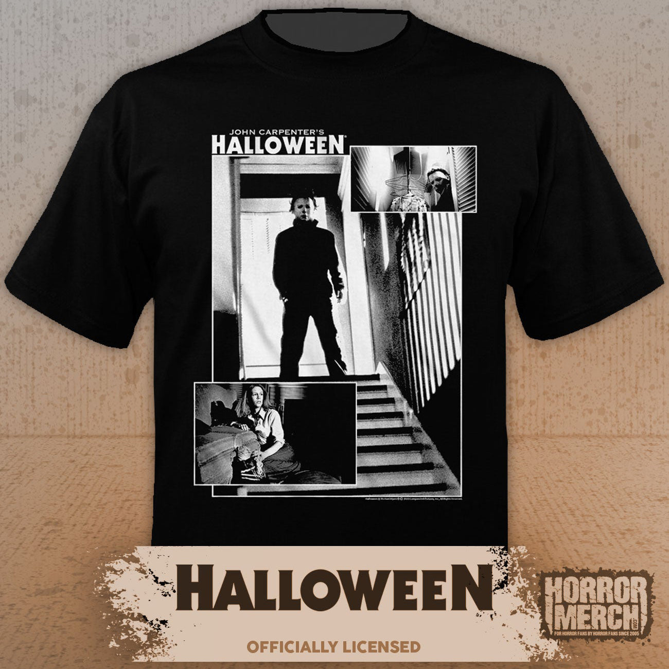 Halloween - Stairs (Blocks) Mens Shirt