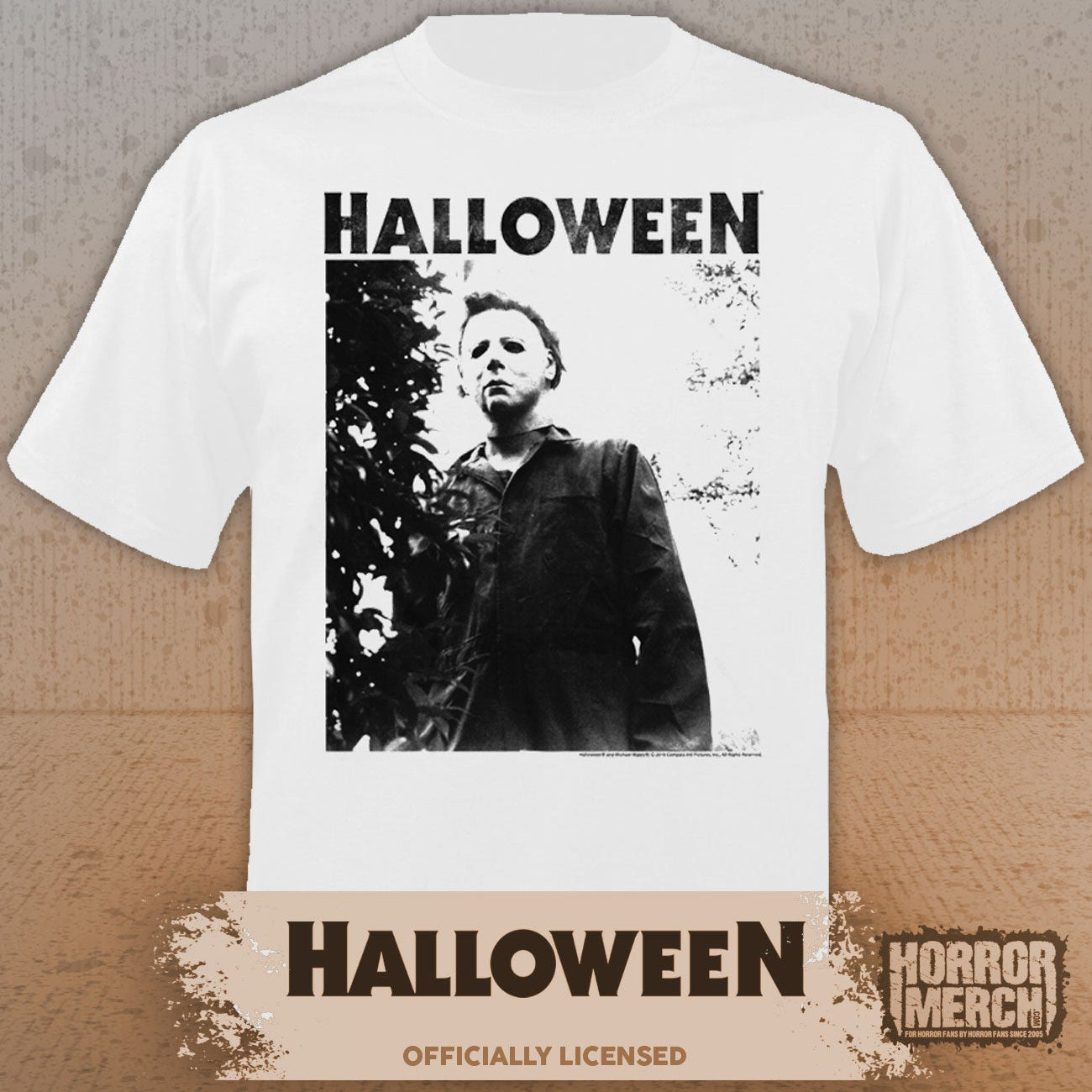 Halloween - Standing Mens Shirt (White)