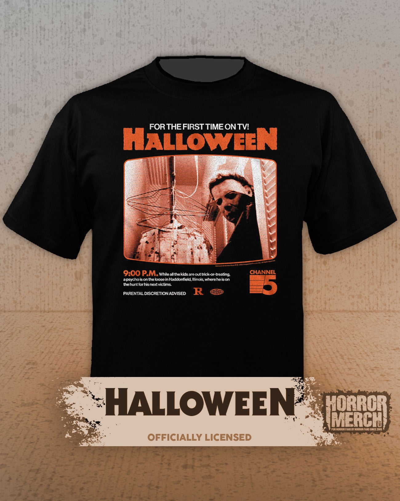 Halloween - First Time On TV Mens Shirt