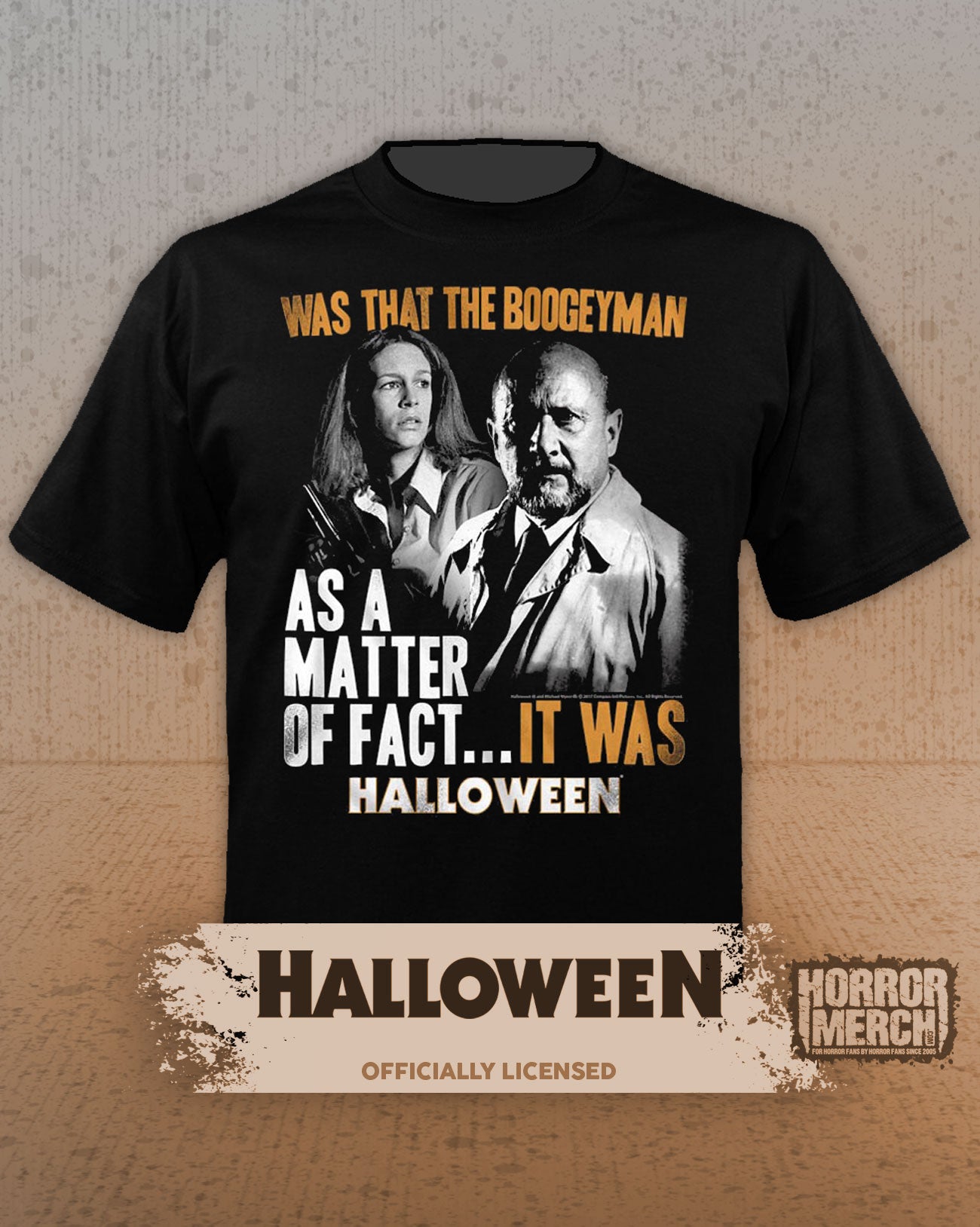 Halloween - Was That The Boogyman Mens Shirt