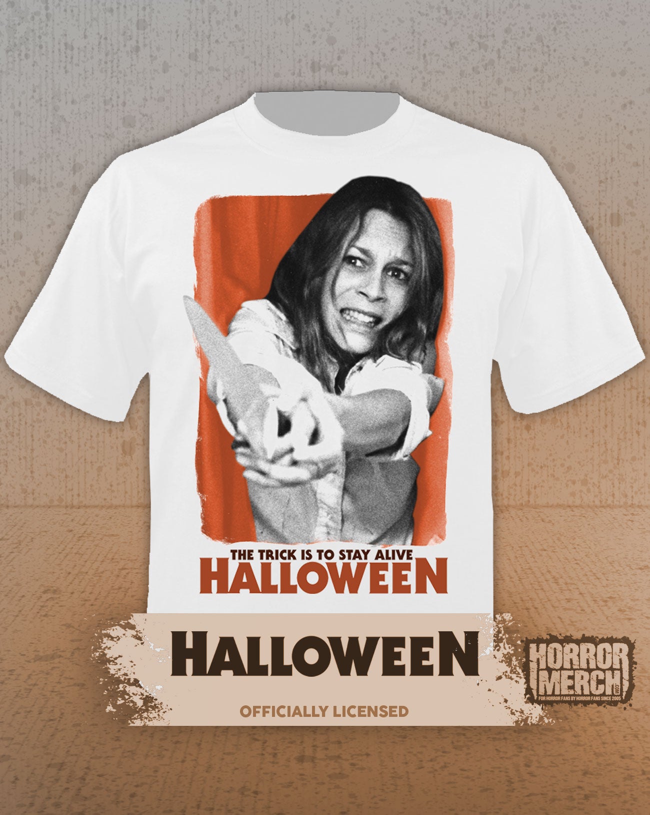 Exclusive - Halloween - Laurie Mens Shirt (White)