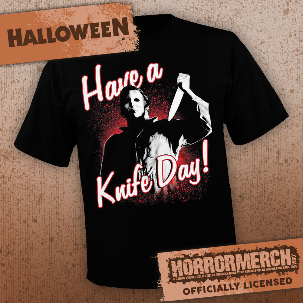 Halloween - Have A Knife Day Mens Shirt