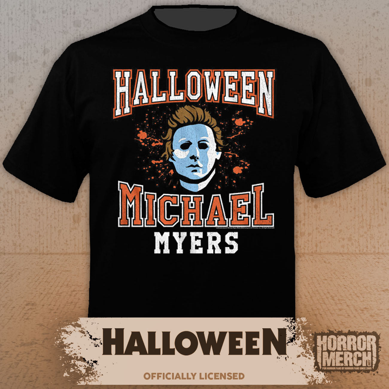 Halloween - Cheerleader (Splatter) Mens Shirt