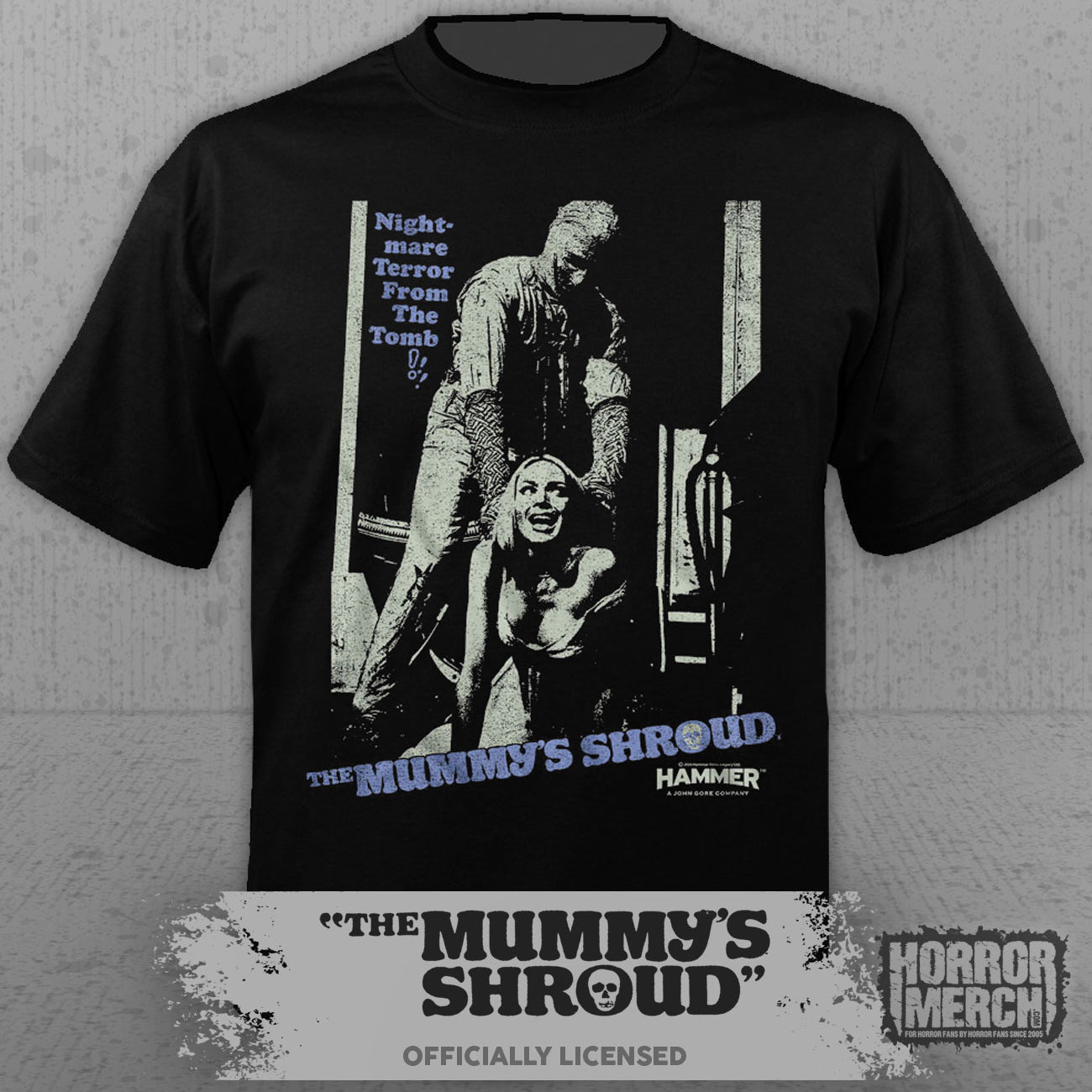 Mummys Shroud - Nightmare Terror From The Tomb Mens Shirt