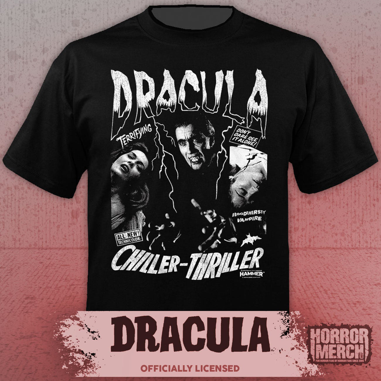 Dracula - Chiller Thriller Mens Shirt