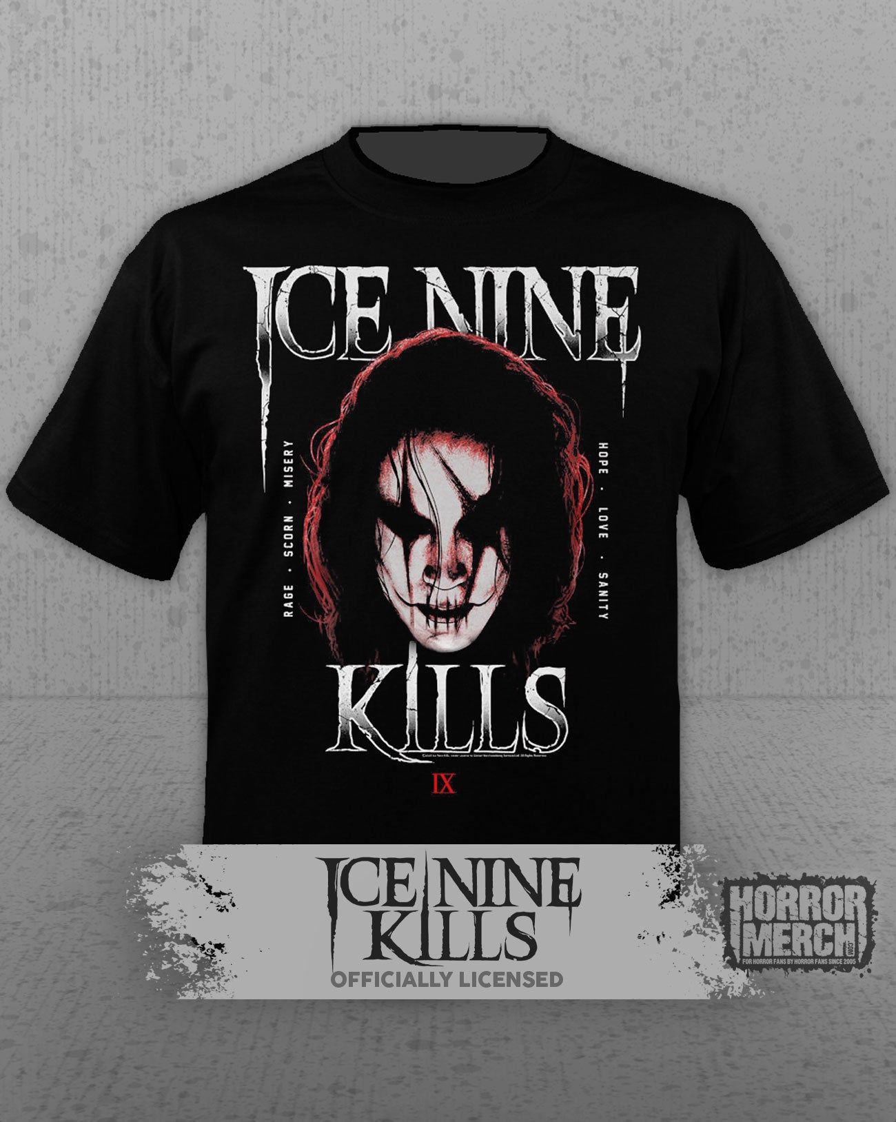 Ice Nine Kills - Crow - Mask Mens Shirt