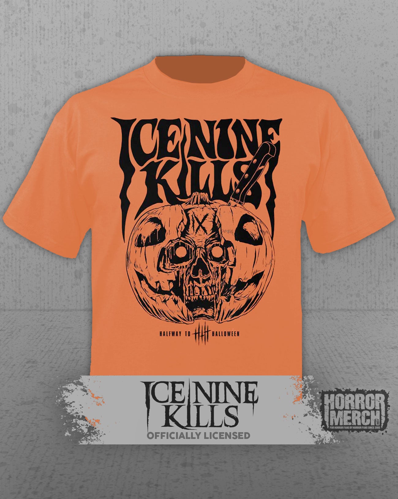 Ice Nine Kills - Pumpkin Mens Shirt (Orange)