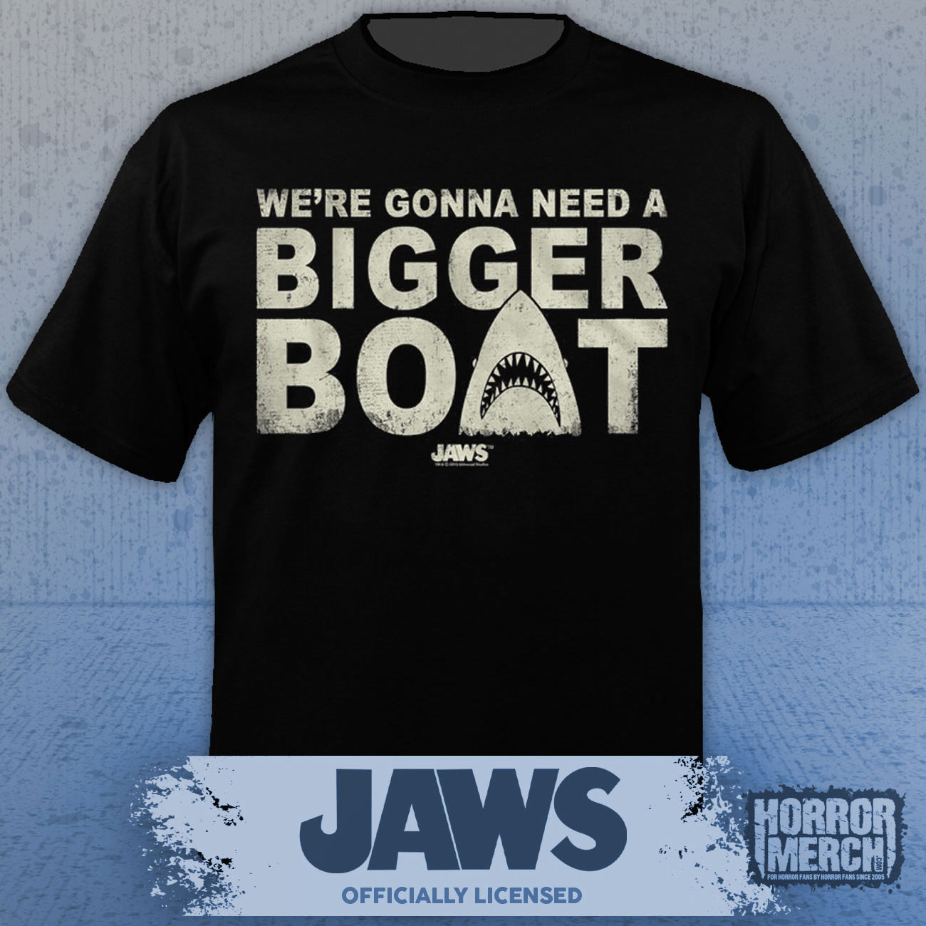 Jaws - Bigger Boat Mens Shirt