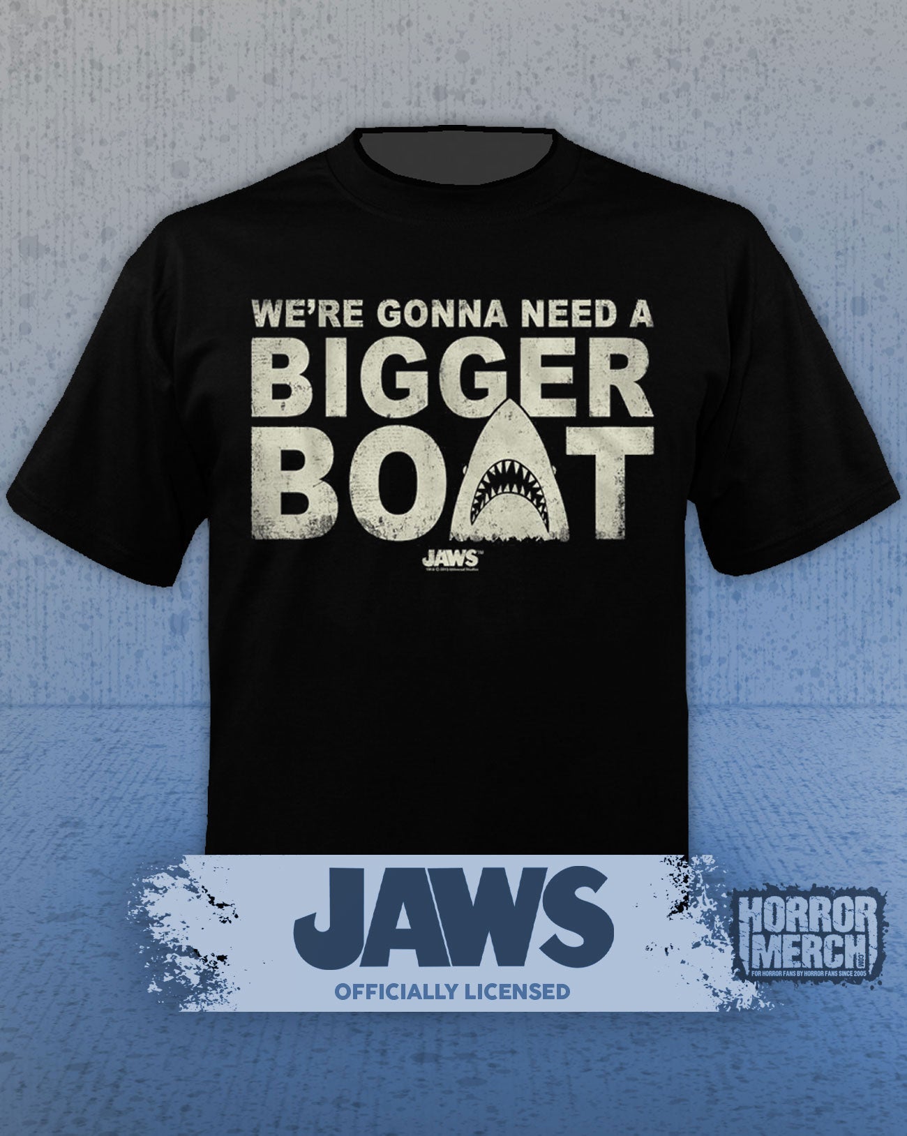 Jaws - Bigger Boat Mens Shirt