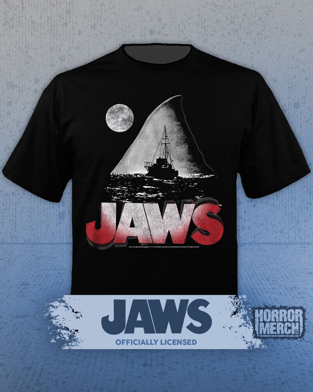 Jaws - Shadows Mens Shirt