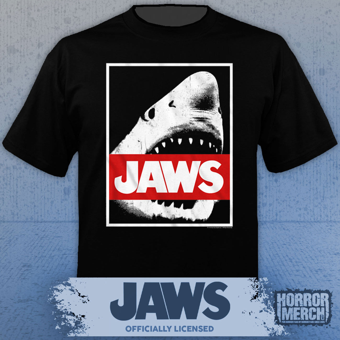 Jaws - Bold Mens Shirt