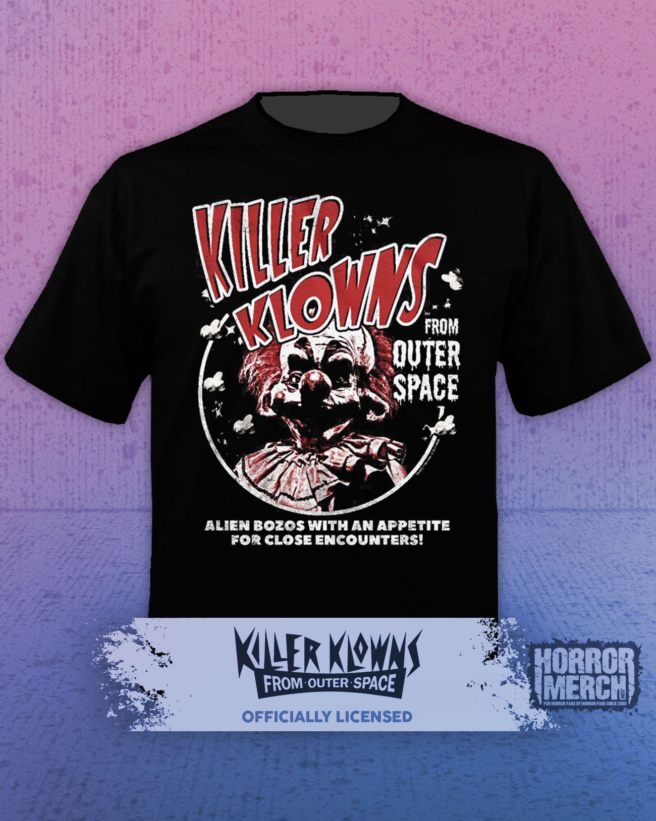 Killer Klowns - Alien Bozos Mens Shirt