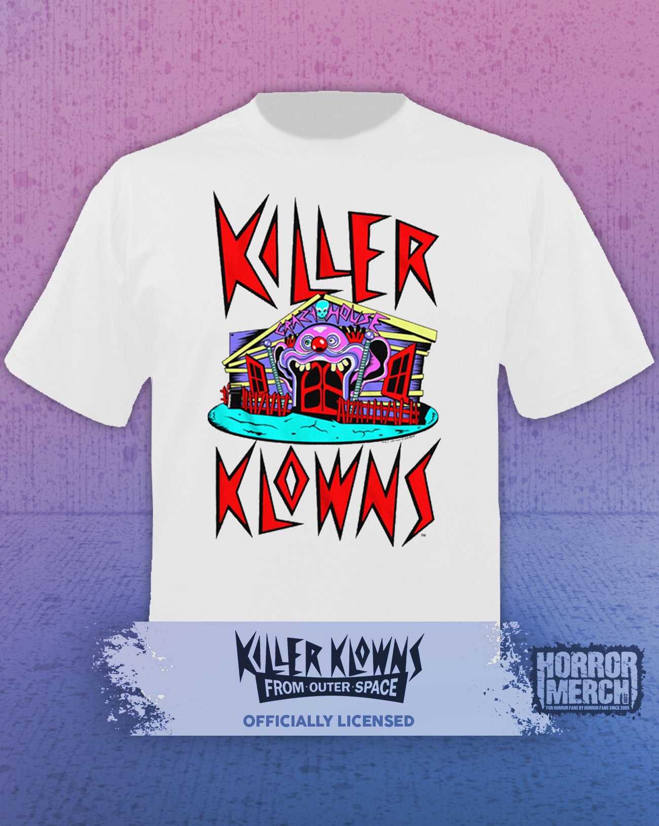 Killer Klowns - Funhouse Mens Shirt (White)