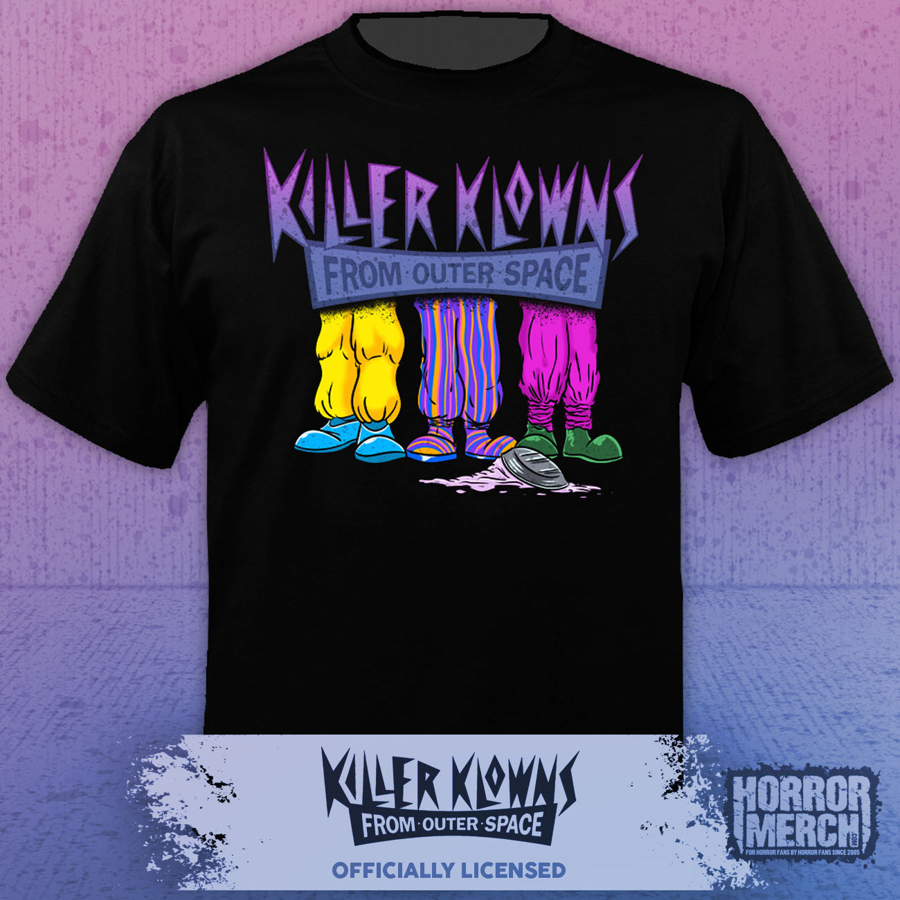 Killer Klowns From Outer Space (Exclusive) - Clown Shoes (Front And Back Print) Mens Shirt