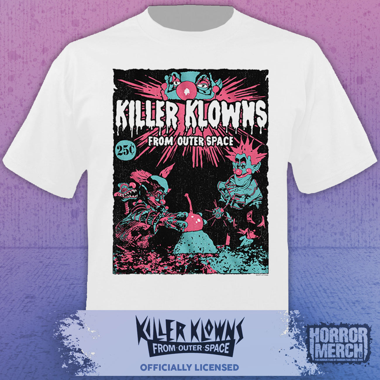 Killer Klowns - Comic Mens Shirt (White)