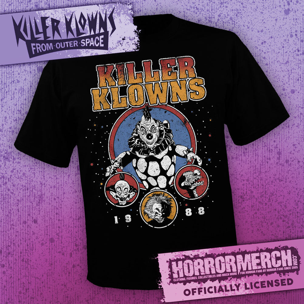Killer Klowns - Space Poster Mens Shirt