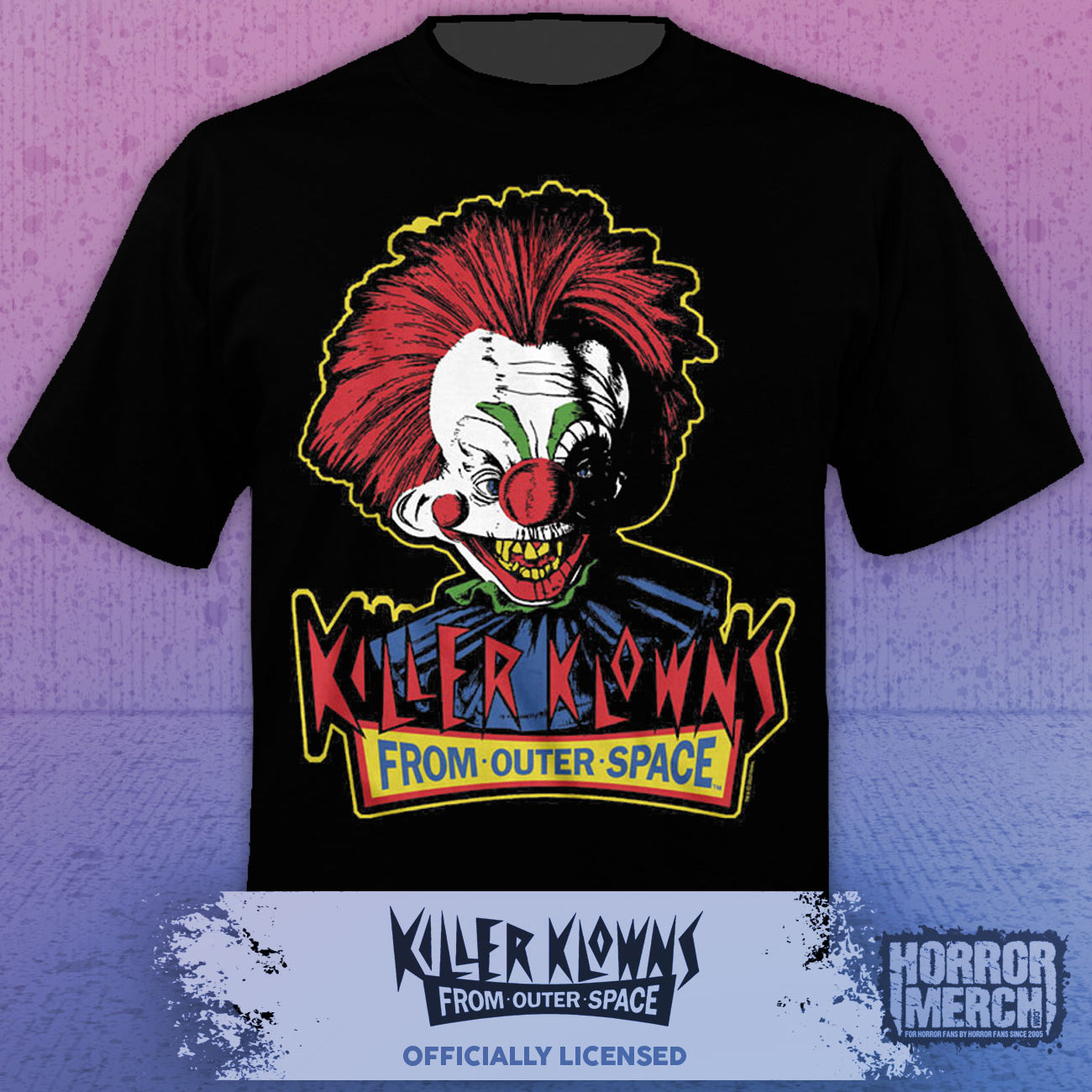 Killer Klowns - Rudy Close Up Mens Shirt