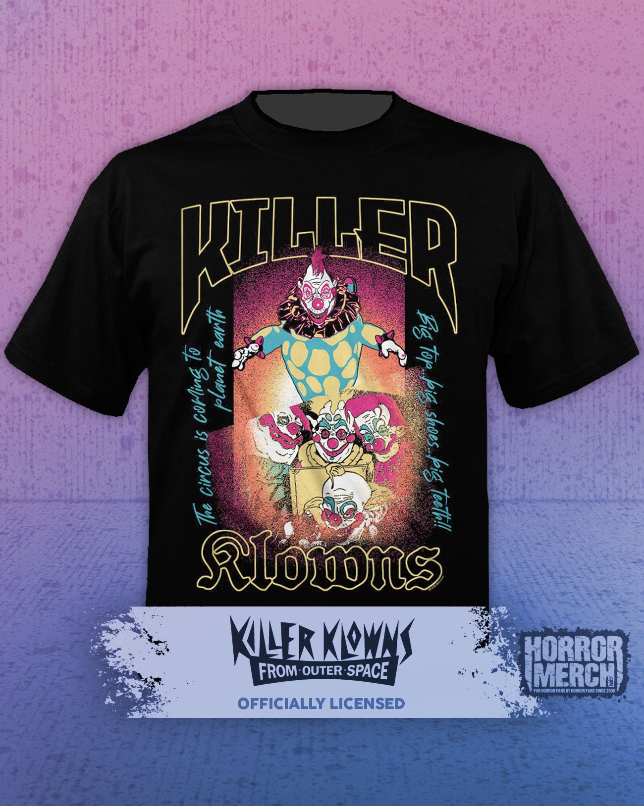 Killer Klowns - Split Collage Mens Shirt