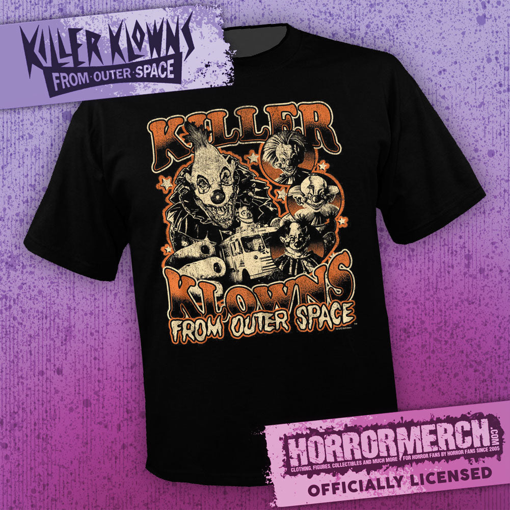 Killer Klowns - Collage (Screamcicle) Mens Shirt