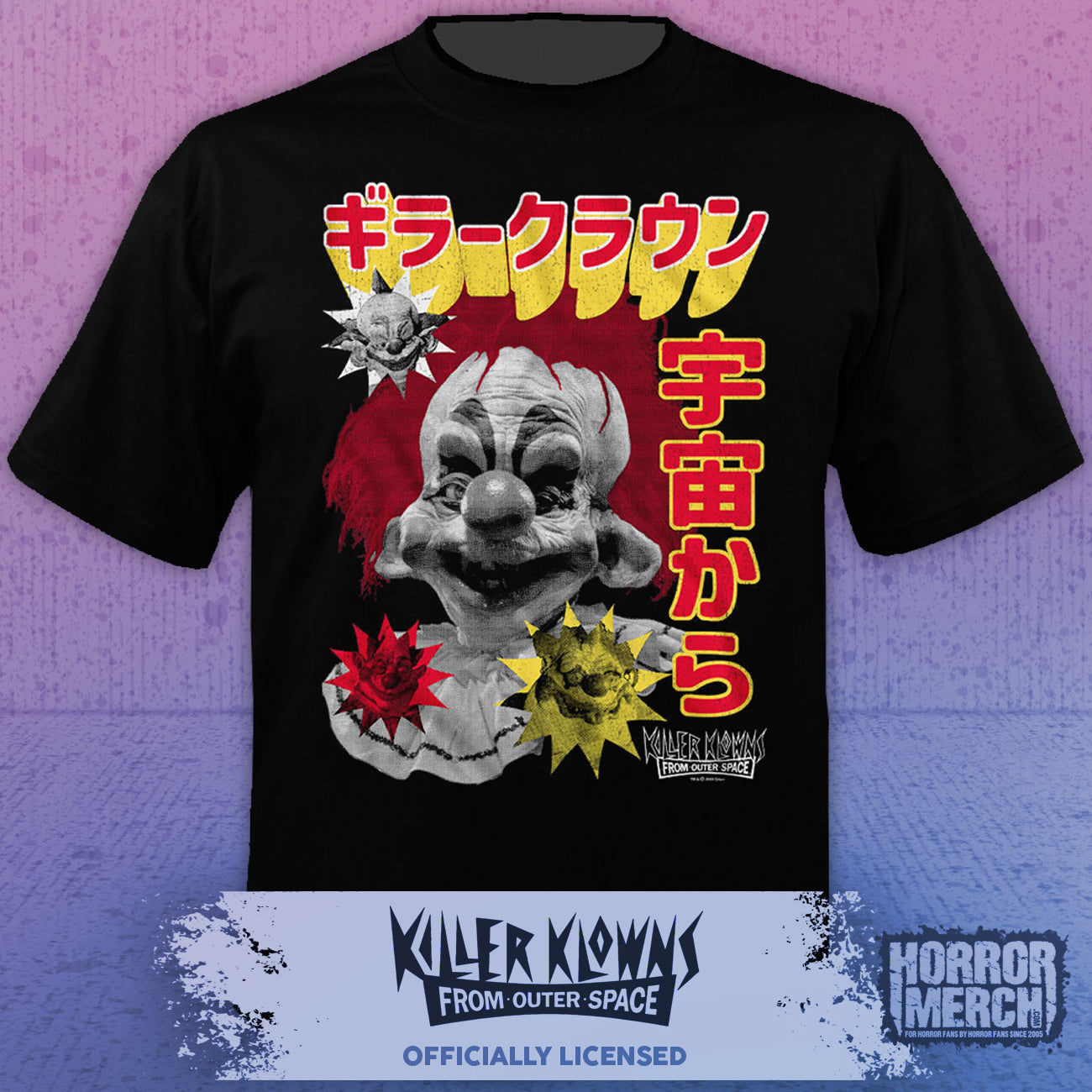 Killer Klowns - Color Explosions (Japanese) Mens Shirt