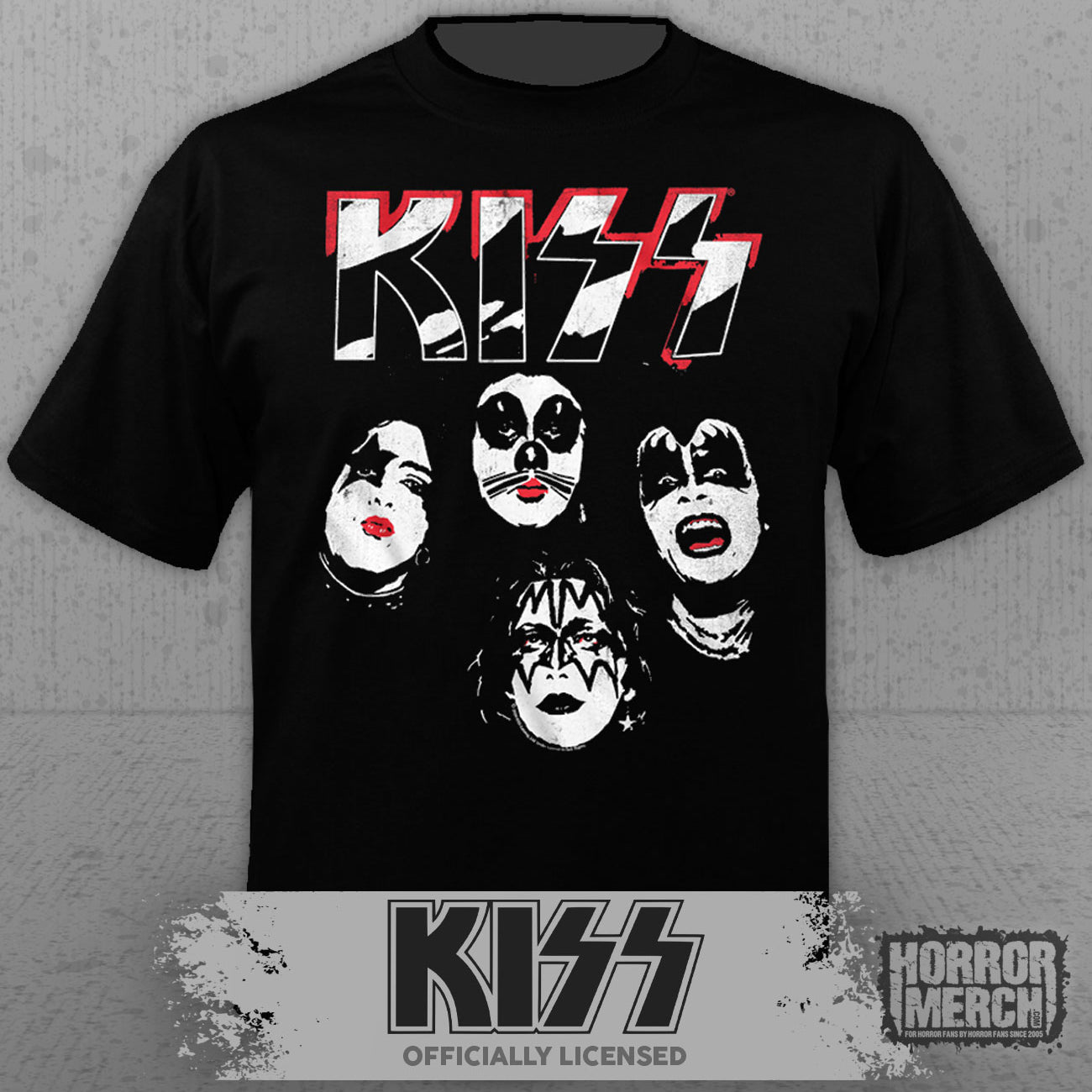 Kiss - Closeups Mens Shirt